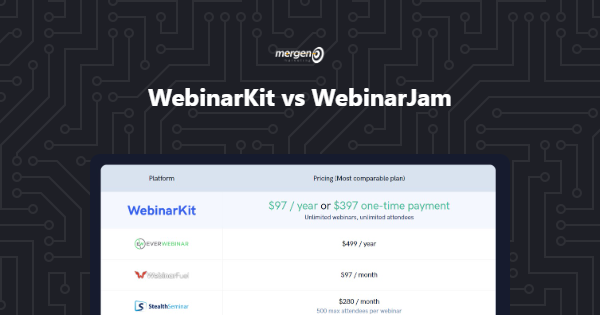 WebinarKit vs WebinarJam | Which is Better?